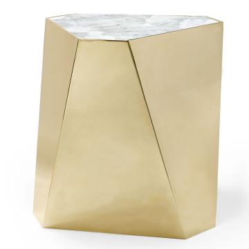 The Contempo Large Side Table Gold