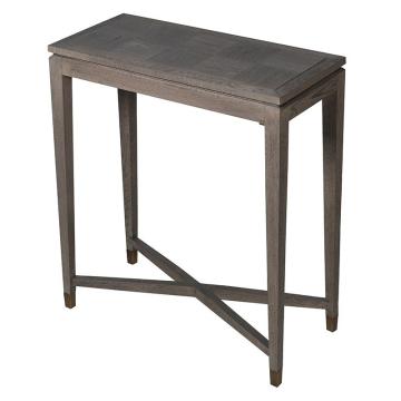 Pavilion Chic Small Console Table Astor Squares in Oak