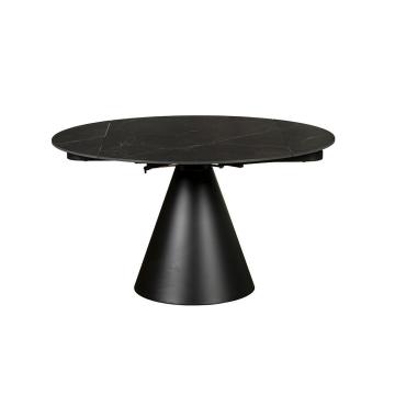 Sintered Stone Round Extending Dining Table 85 - 135cm