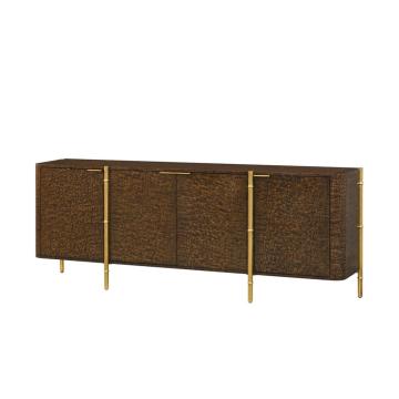 Kesden Sideboard with Brass Accent