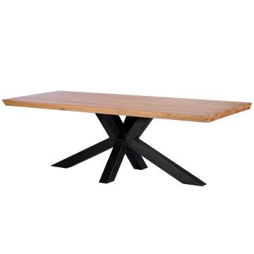 Pavilion Chic Dining Table Hoxton in Lacquered Oak