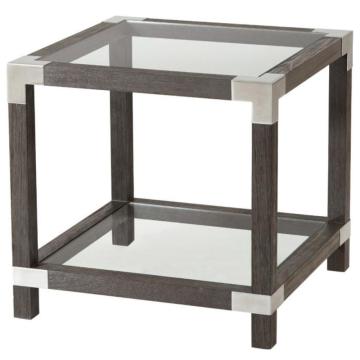 Clearance Ta Studio Square Side Table Rayan in Anise