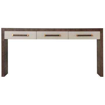 Console Table Isher 3 Drawer in Cardamon