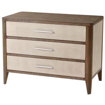 Bedside Chest of Drawers Norwyn in Mangrove