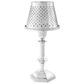Maillon Tea Light Lamp in Silver Nickel