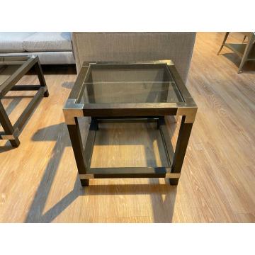 Clearance Ta Studio Square Side Table Rayan in Anise