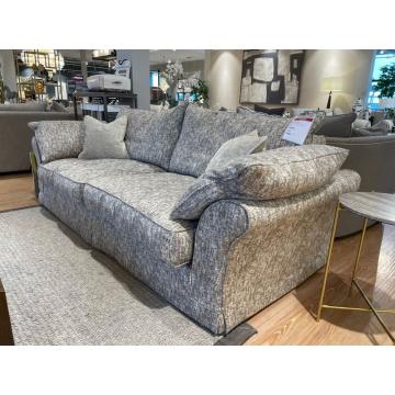 Clearance Collins & Hayes Miller Large Slip Cover Sofa in Radiance Flint 