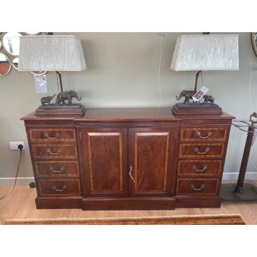 Clearance Pavilion Chic Chippendale Breakfront Sideboard