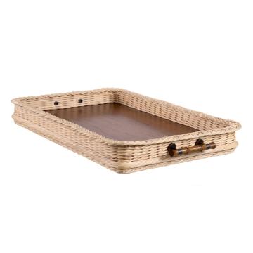 Tray Fourt Natural Rattan Large 