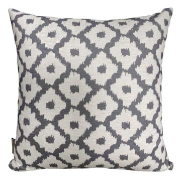 Light Grey Medallion Outdoor Scatter Cushion