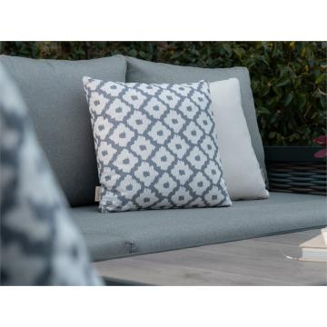 Light Grey Medallion Outdoor Scatter Cushion