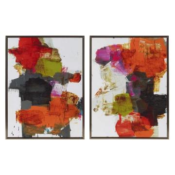 Tried And True Framed Abstract Art, Set of 2