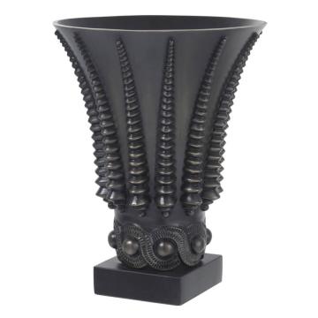 Vase Coral with Bronze Finish