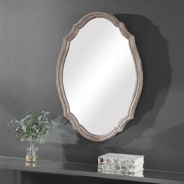 Aurelia Wood Effect Mirror