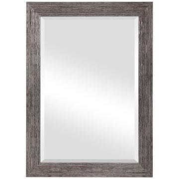 Silver Wood Effect Mirror 