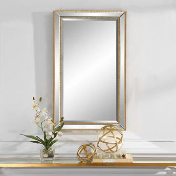 Lines Mirror Gold