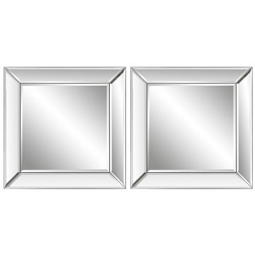 Reflects Set of 2 Mirrors 