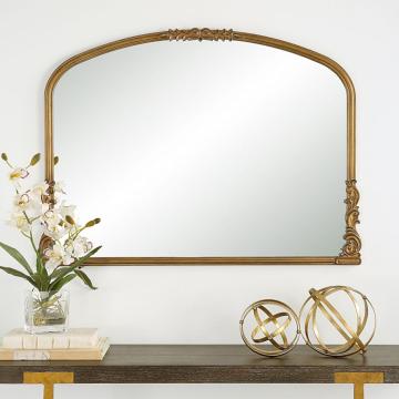 Edward Mantleplace Mirror Gold