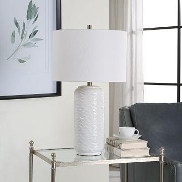 Seaview Table Lamp White
