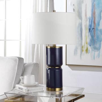 Lilian Table Lamp Navy Blue