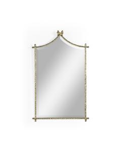 Wall Mirror Hammered - Brass