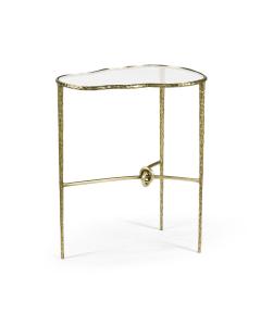 Lamp Table Hammered - Brass