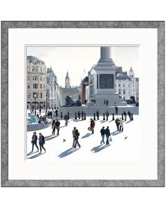 Trafalgar Square by JO Quigley - Limited Edition Framed Print