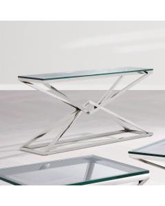 Eichholtz Console Table Connor - Polished stainless steel