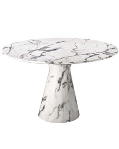 Eichholtz Dining Table Turner white faux marble