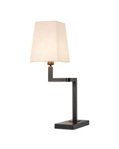 Cambell Swing Arm Table Lamp in Bronze