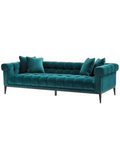Sofa Aurelio in Green Velvet