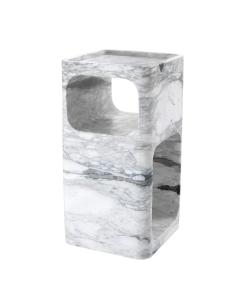 Side Table Adler white marble 