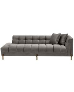 Sienna Right Arm Chaise Lounge - Grey