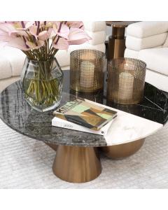 Eichholtz Coffee Table Tricolori brushed copper finish