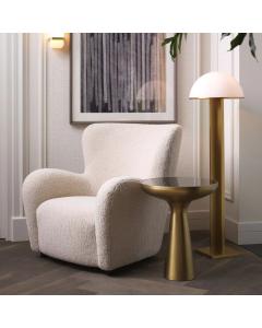 Lindos Brass Side Table - Low