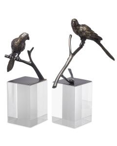 Morgana Object Set of 2 in Bronze
