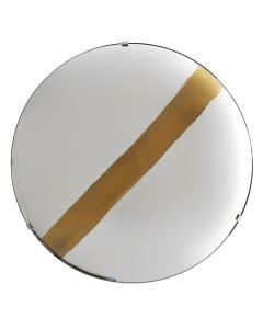Cleveland Wall Decor with Gold Stripe