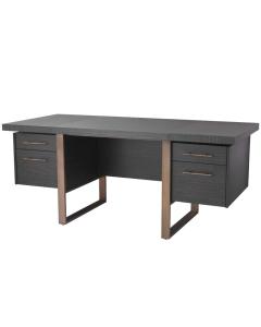 Canova Oak Veneer Desk