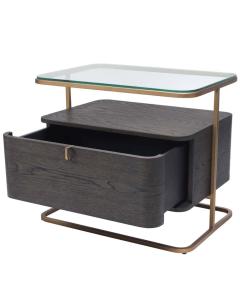Augusto Side Table with Drawer