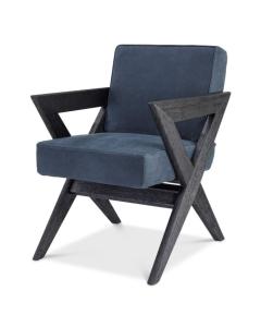Felippe Dining Chair in Blue