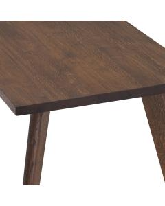 Biot Dining Table 240cm in Dark Brown Oak