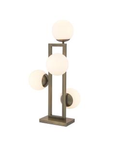 Pascal Table Lamp in Brushed Brass
