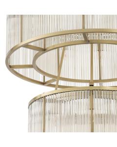 Bernardi Chandelier in Brass