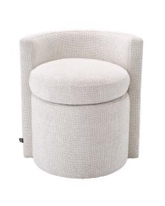 Arcadia Stool in Lyssa Off-White