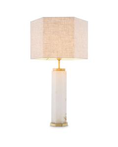 Newman Table Lamp in Alabaster