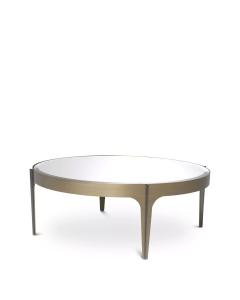 Artemisa Coffee Table S in Brushed Brass