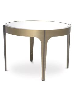 Artemisa Side Table in Brushed Brass