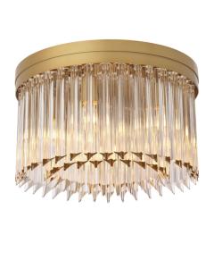 Evina Ceiling Light in Brass