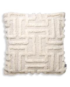 Wool Cushion Amphion in Ivory - Large 
