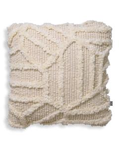 Wool Mix Cushion San Juan in Ivory -Small